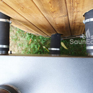 Luxurious hot tub from Sauneco