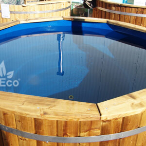 Luxurious hot tub from Sauneco