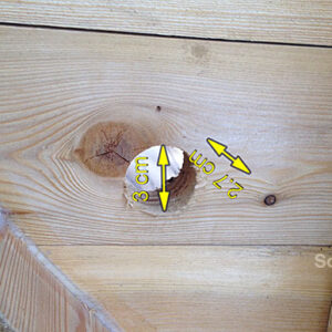 Large wooden hot tub from Sauneco