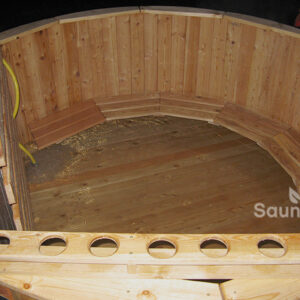 Large spacious hot tub from Sauneco