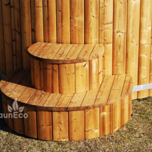 Luxurious hot tub jacuzzi from Sauneco