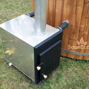 Small thermowood hot tub from Sauneco