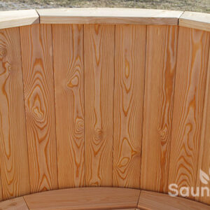 Wooden Hot Tub Bath Barrel from Sauneco