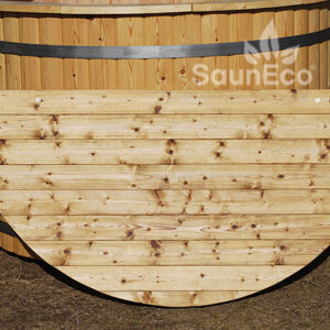 Wooden Hot Tub Bath Barrel from Sauneco