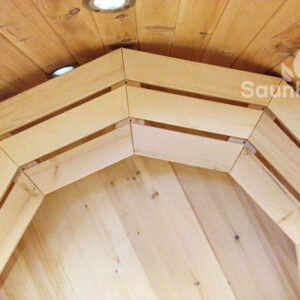 Wooden Hot Tub from Sauneco