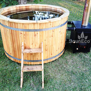 Wooden Hot Tub from Sauneco