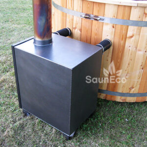 Wooden Hot Tub from Sauneco
