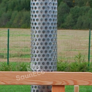 Hot Tub Chimney With Holes from Sauneco