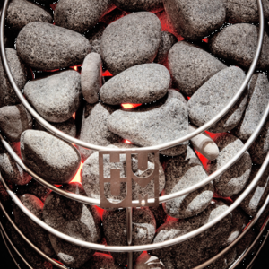 Huum Drop electric sauna heater from Sauneco