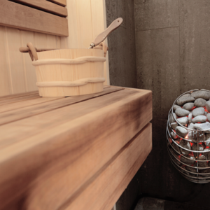 Huum Drop electric sauna heater from Sauneco