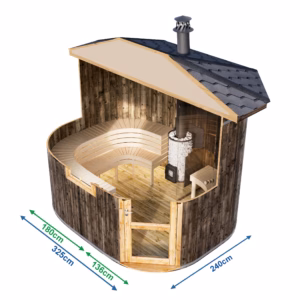 Outdoor Sauna dimensions